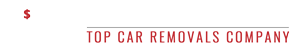 cash for scrap cars logo white